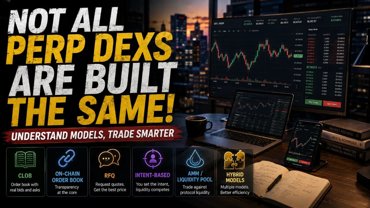 PERP DEXs ARE NOT ALL BUILT THE SAME 👀